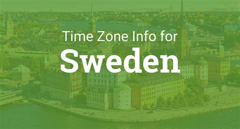 sweden time converter